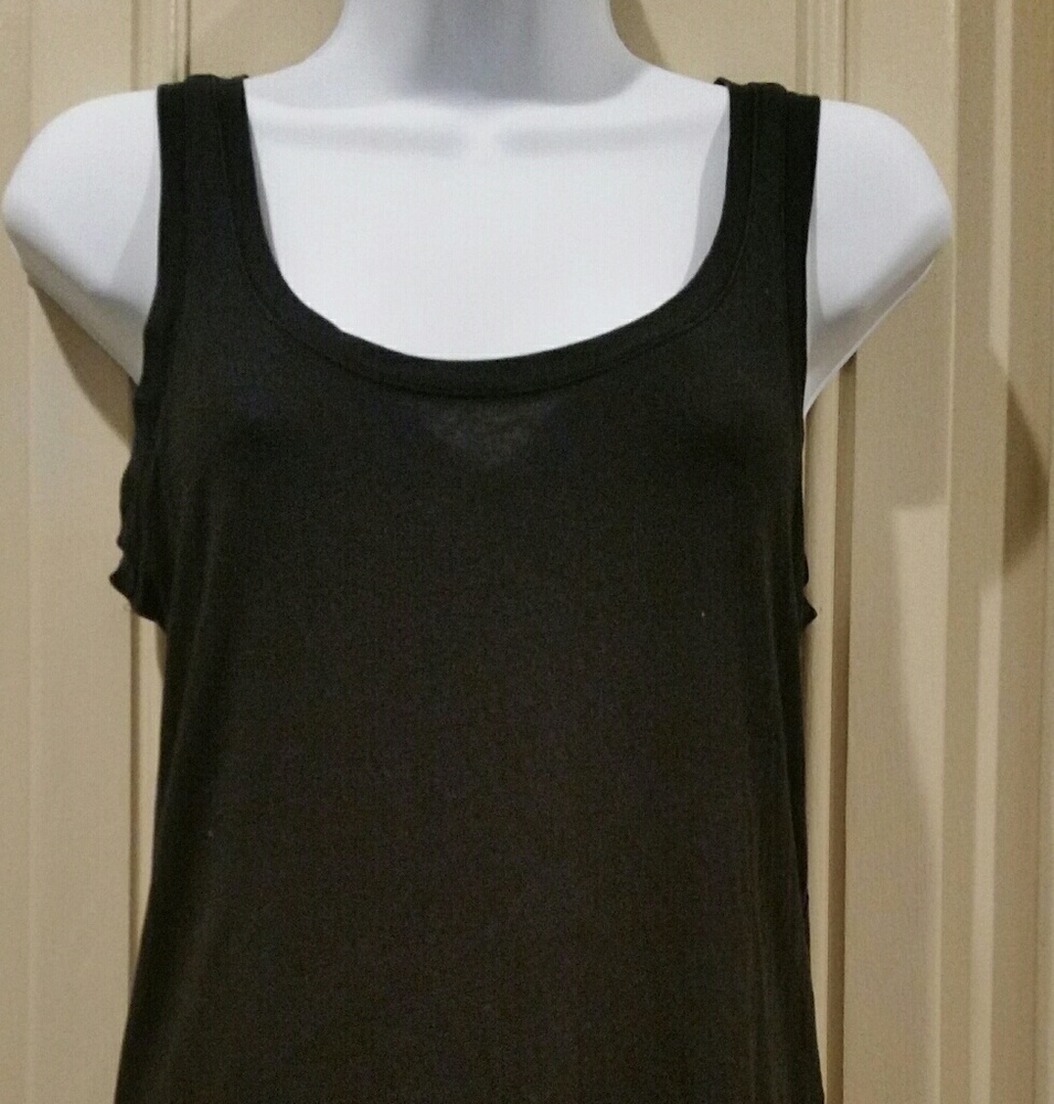 Womens Gap Body Black Tank Top